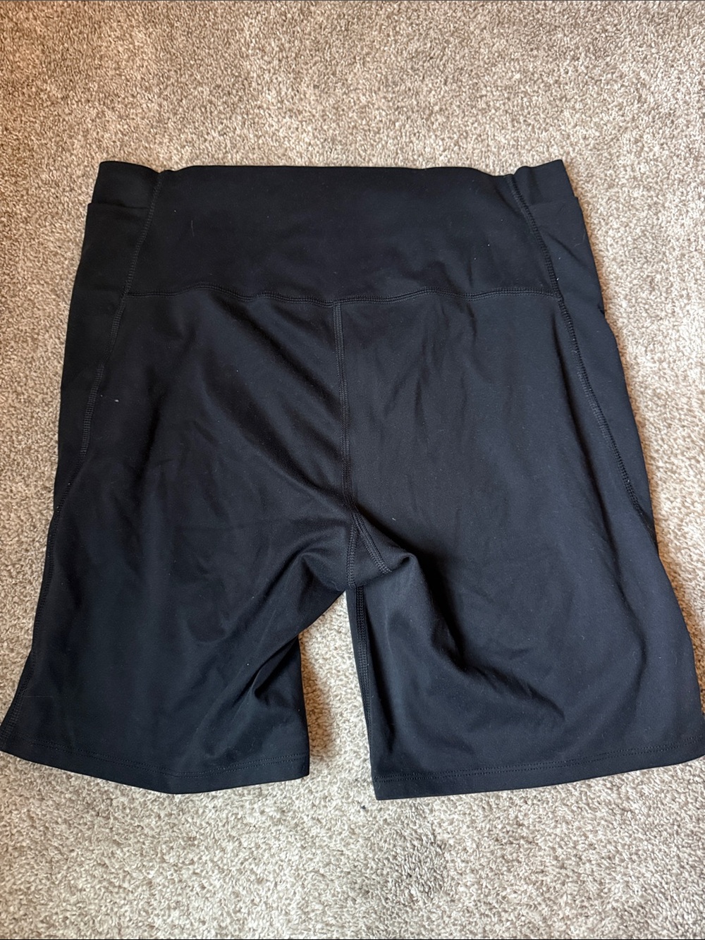 all in motion Black Mid-Rise Bike Shorts - Picture 3 of 3